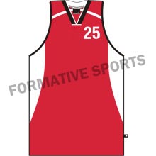 Customised Sublimated Cut N Sew Basketball Singlets Manufacturers in Magnitogorsk